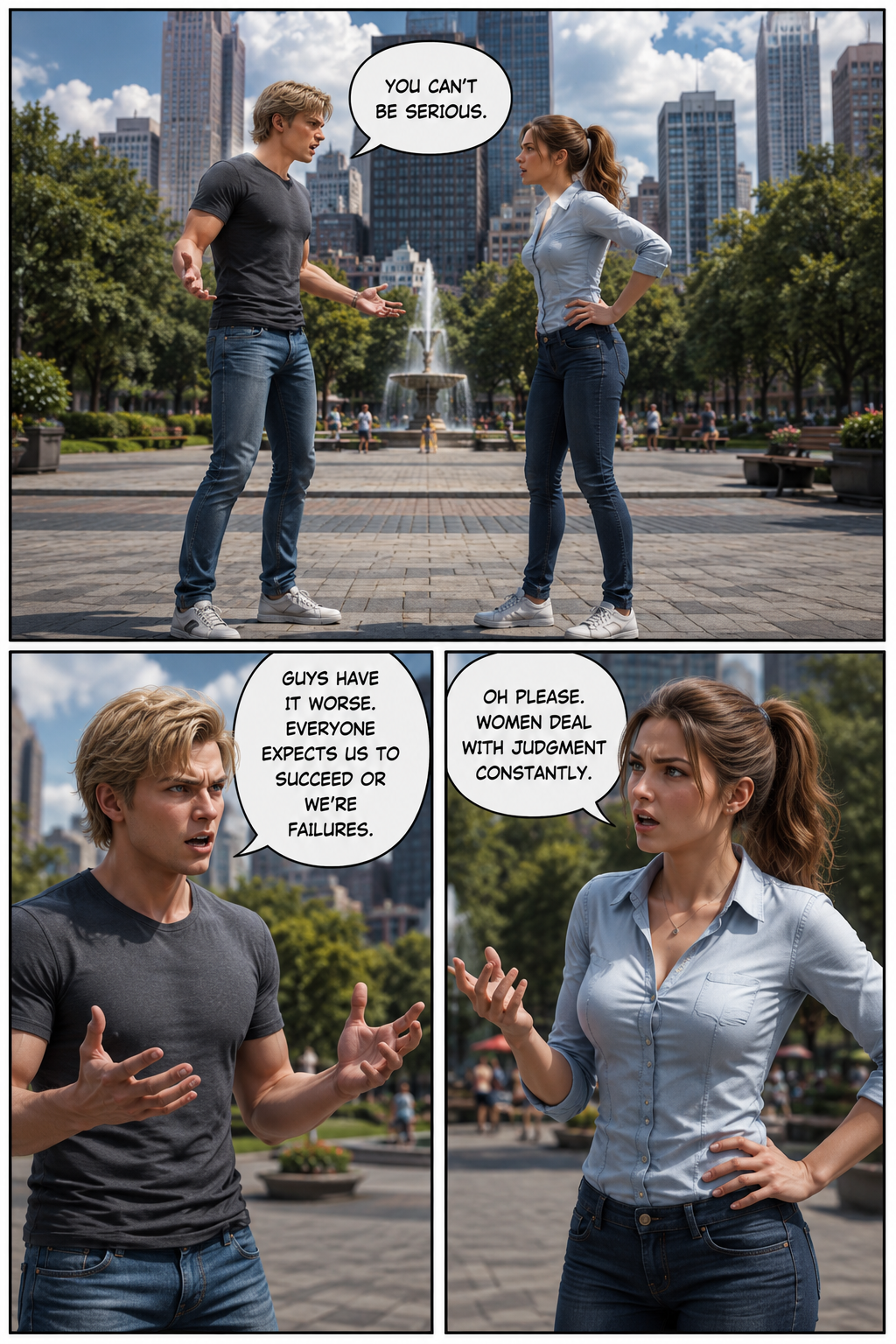 Battle of the Sexes – Page 1