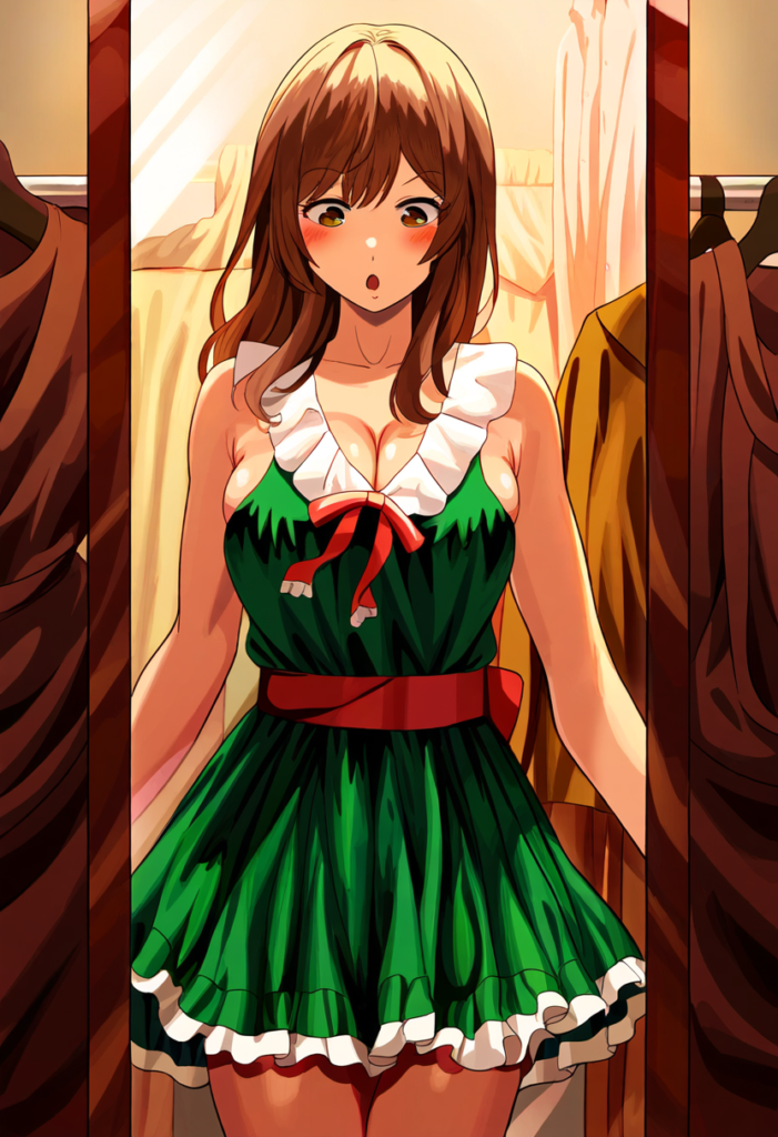 Turned into a Girl for the Holidays