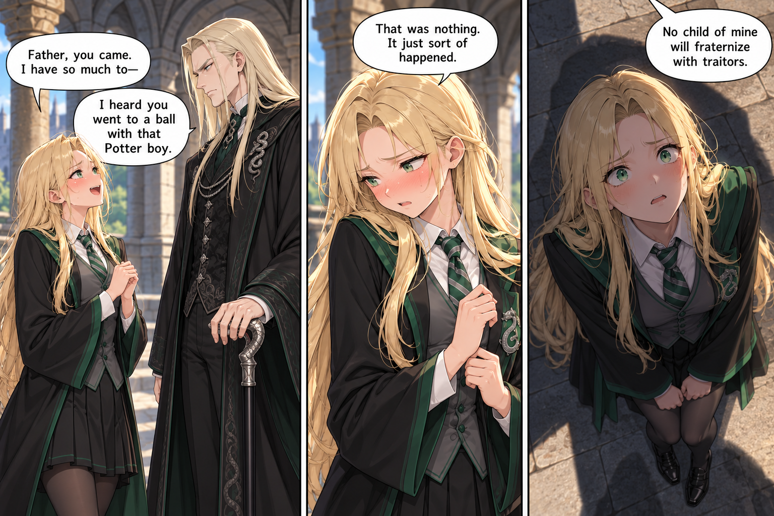 Malfoid is Not in Love – Chapter 1 – Page 8