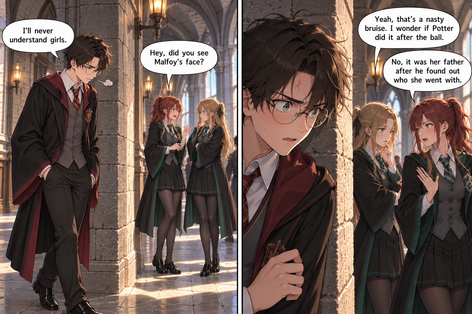 Malfoid is Not in Love – Chapter 1 – Page 11