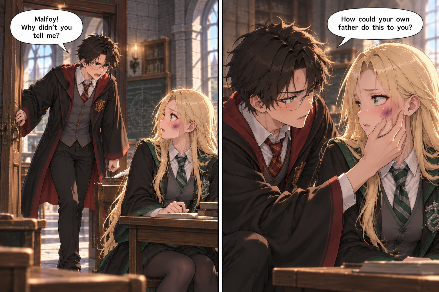 Malfoid is Not in Love – Chapter 1 – Page 12