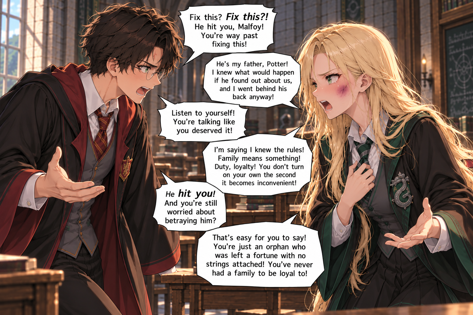 Malfoid is Not in Love – Chapter 1 – Page 14