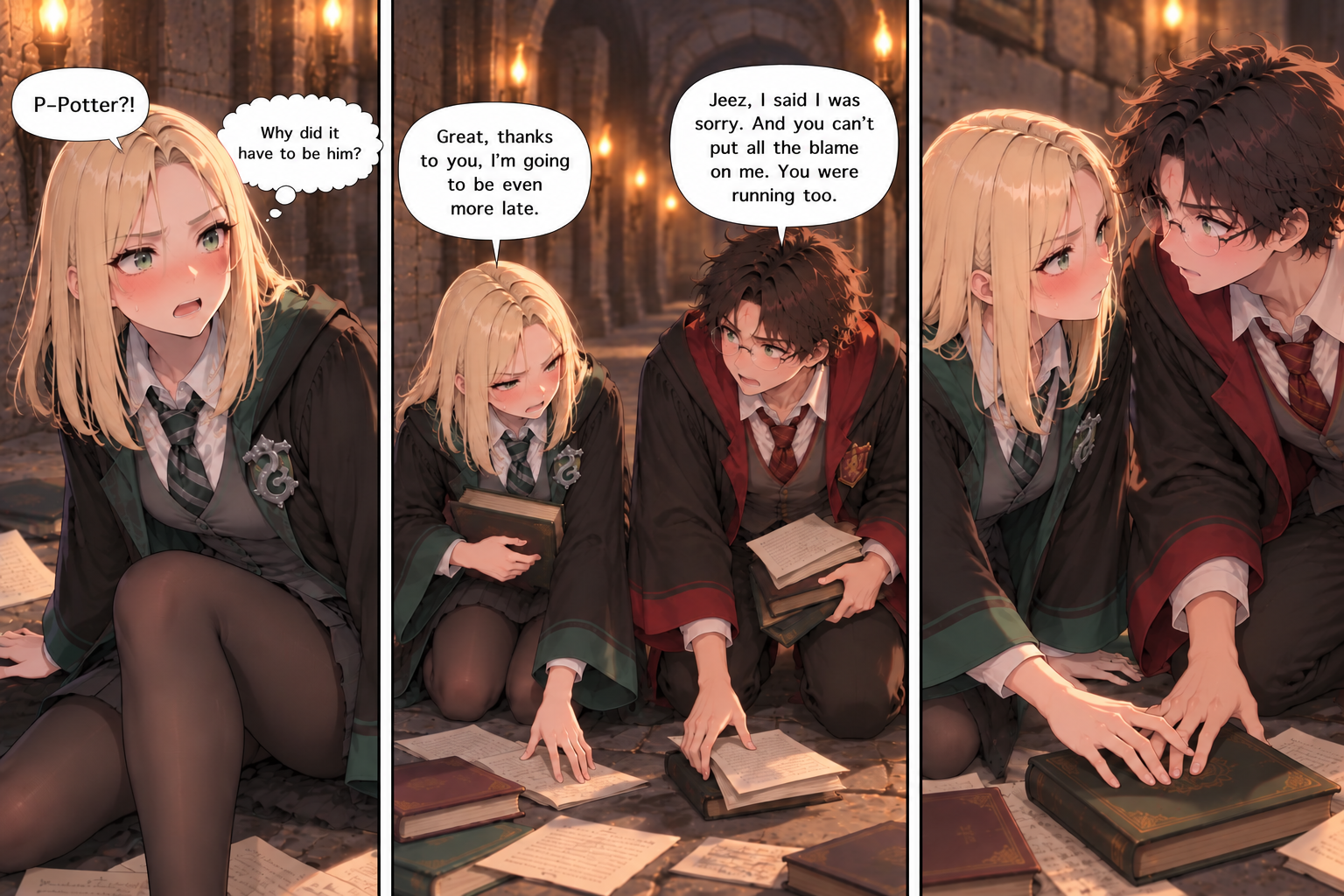 Malfoid is Not in Love – Chapter 2 – Page 3