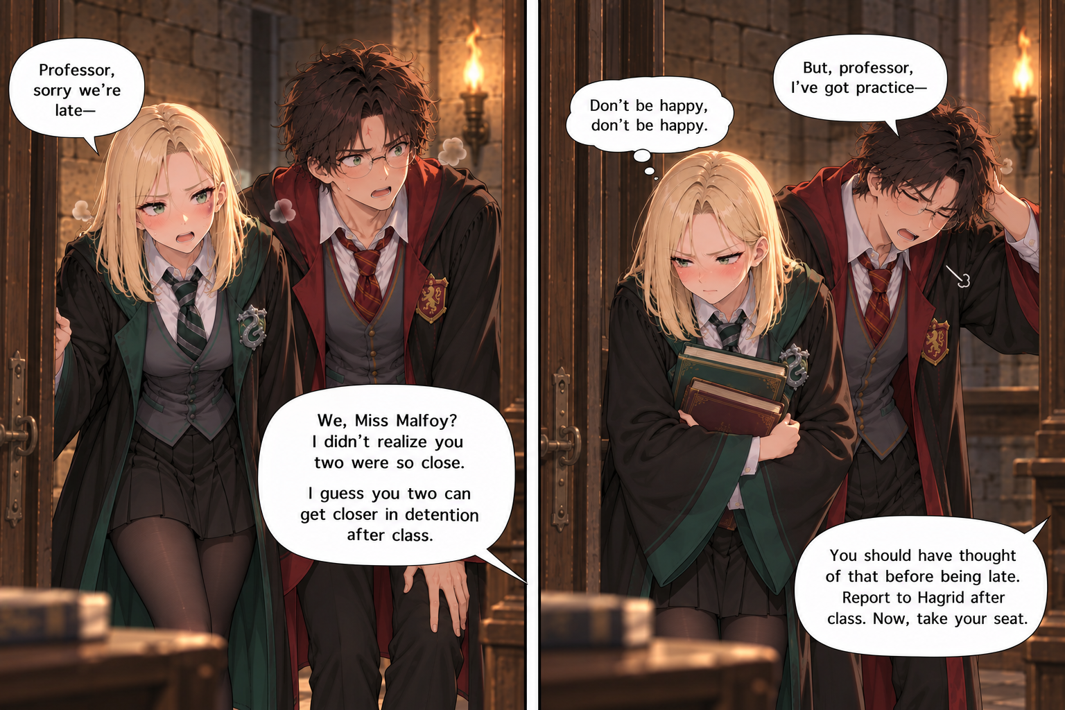 Malfoid is Not in Love – Chapter 2 – Page 5