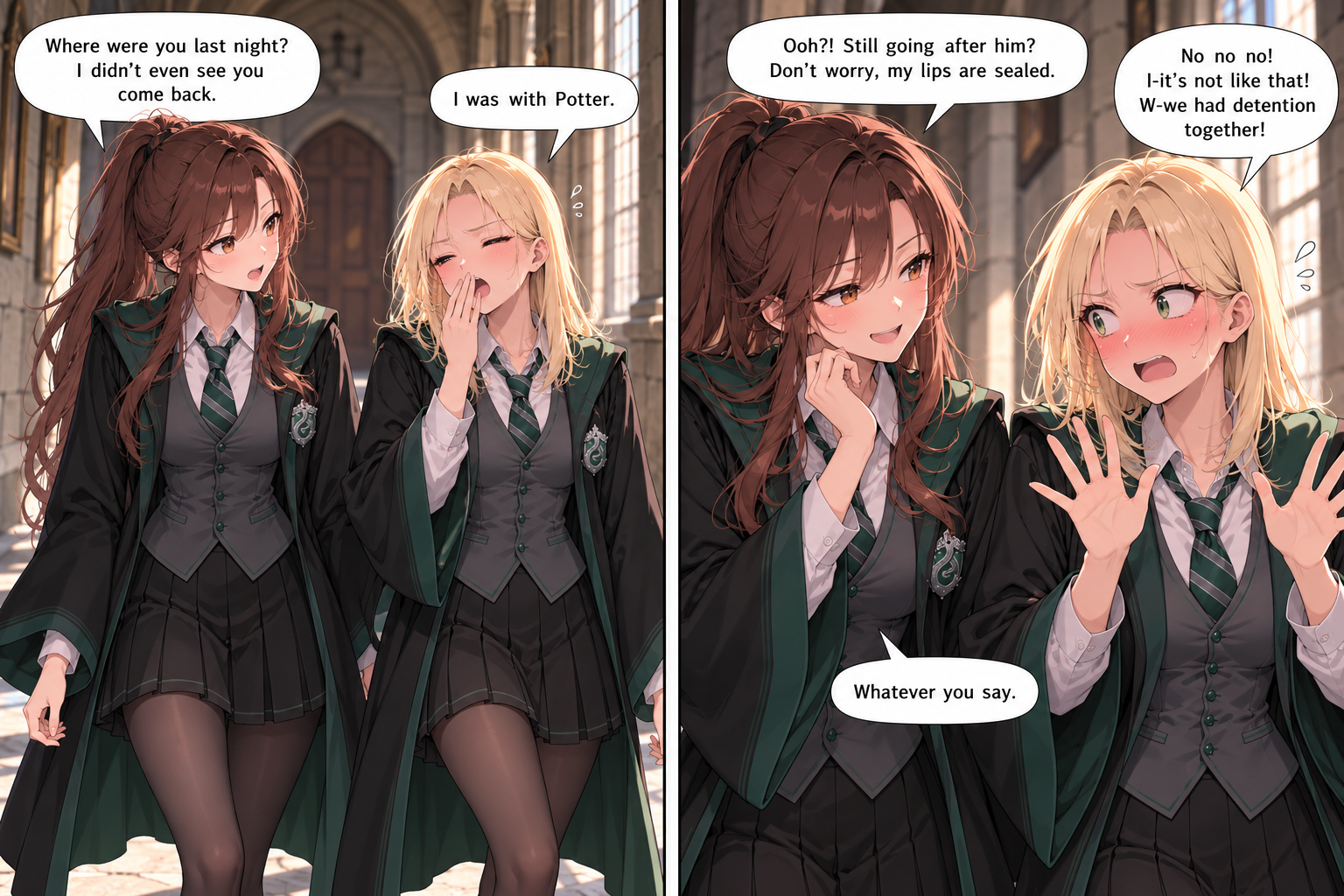 Malfoid is Not in Love – Chapter 3 – Page 1