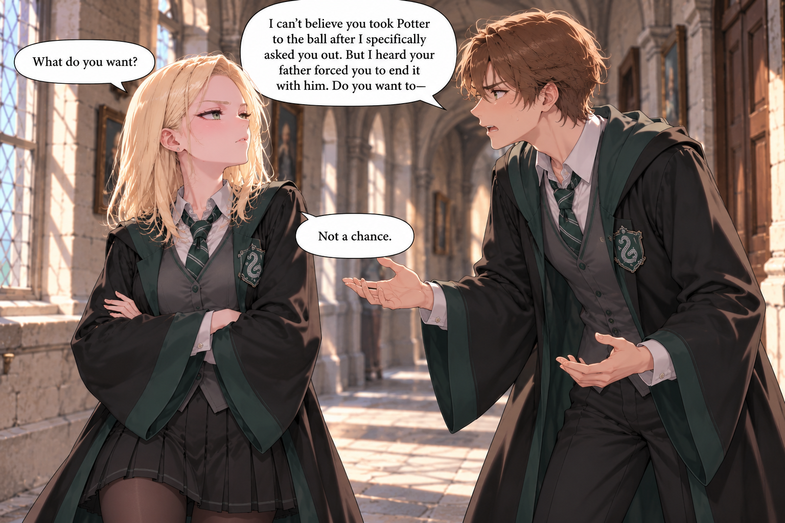 Malfoid is Not in Love – Chapter 3 – Page 3