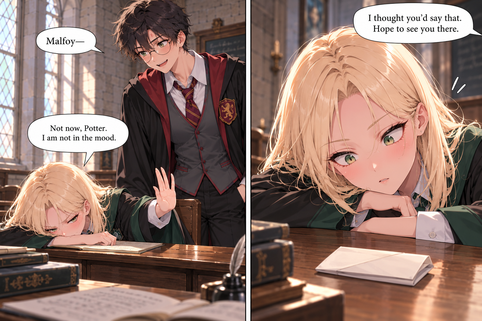 Malfoid is Not in Love – Chapter 3 – Page 4