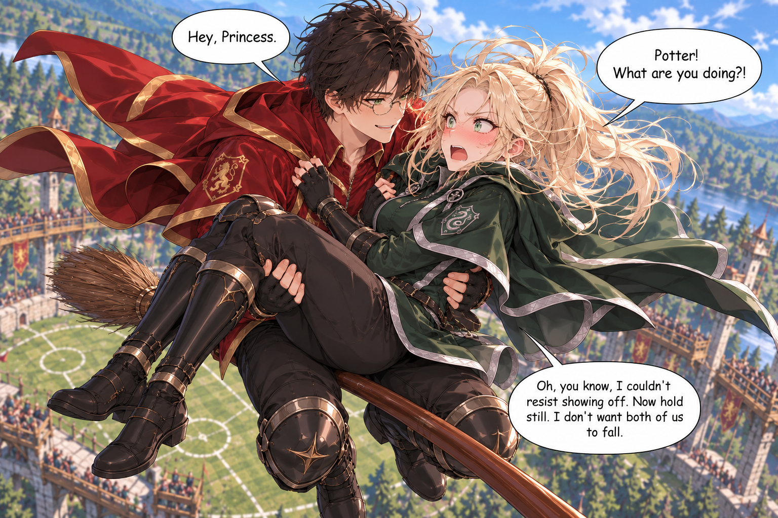 Malfoid is Not in Love – Chapter 4 – Page 10