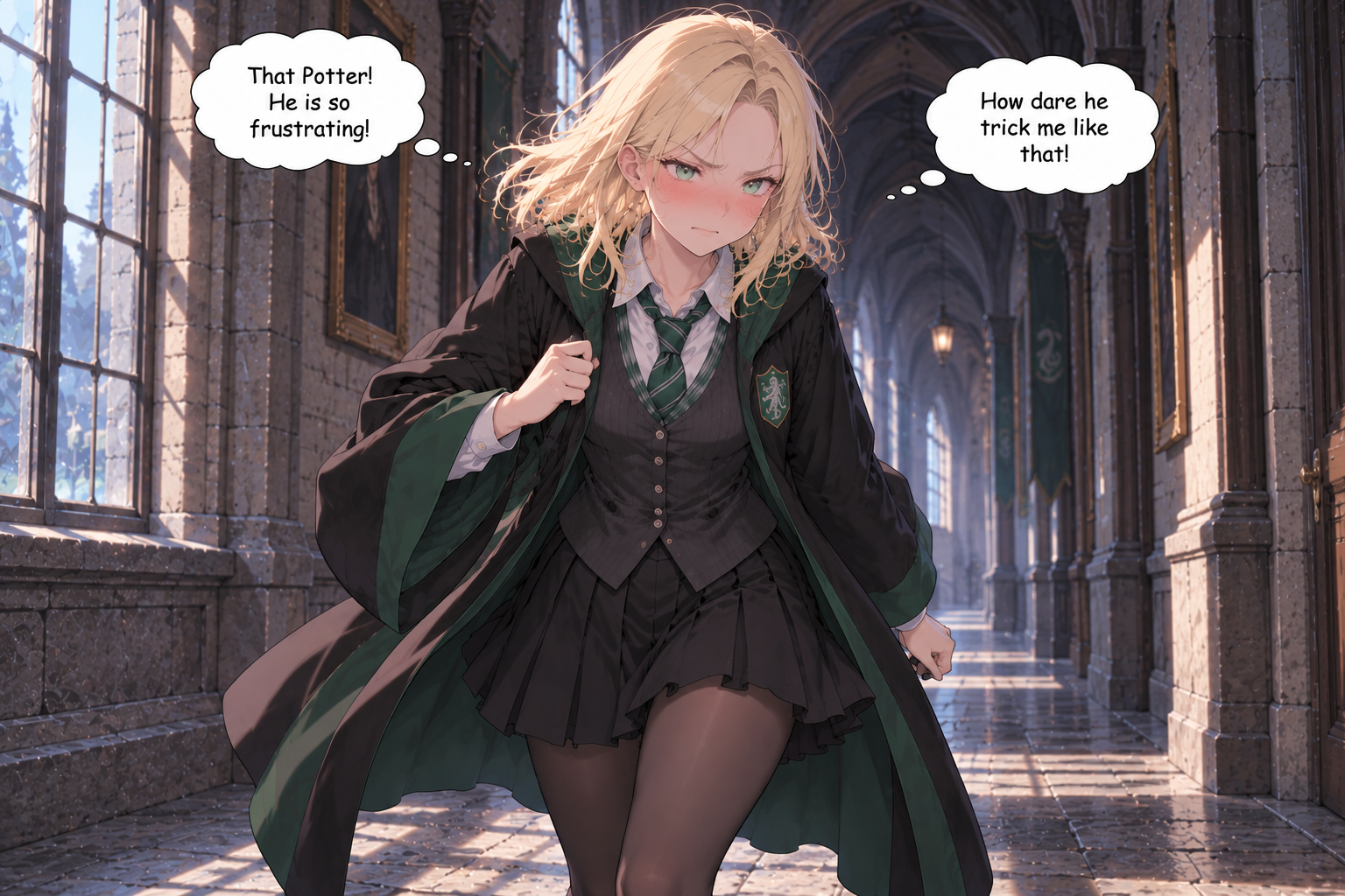 Malfoid is Not in Love – Chapter 4 – Page 1
